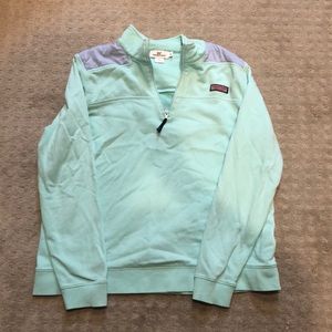 Mint Shep Shirt VGUC Vineyard Vines XL